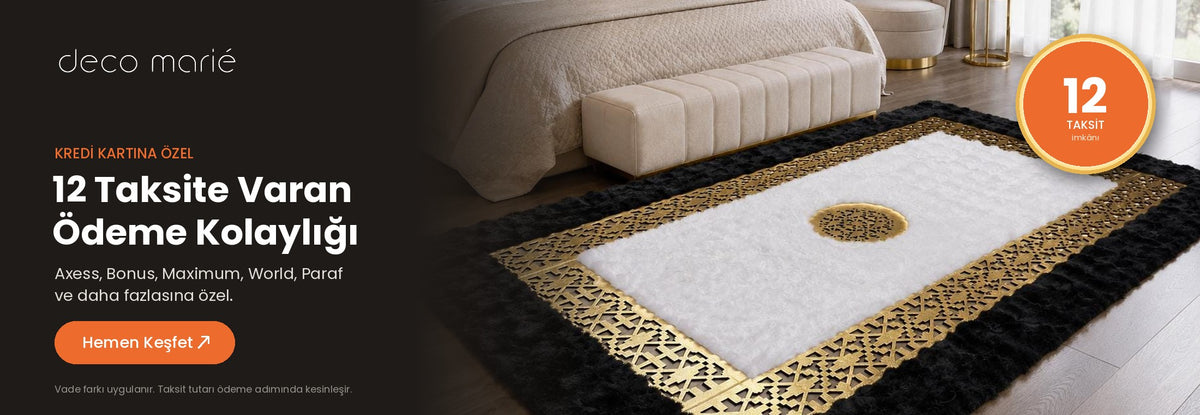 12 taksite varan ödeme kolaylığı – deco marié