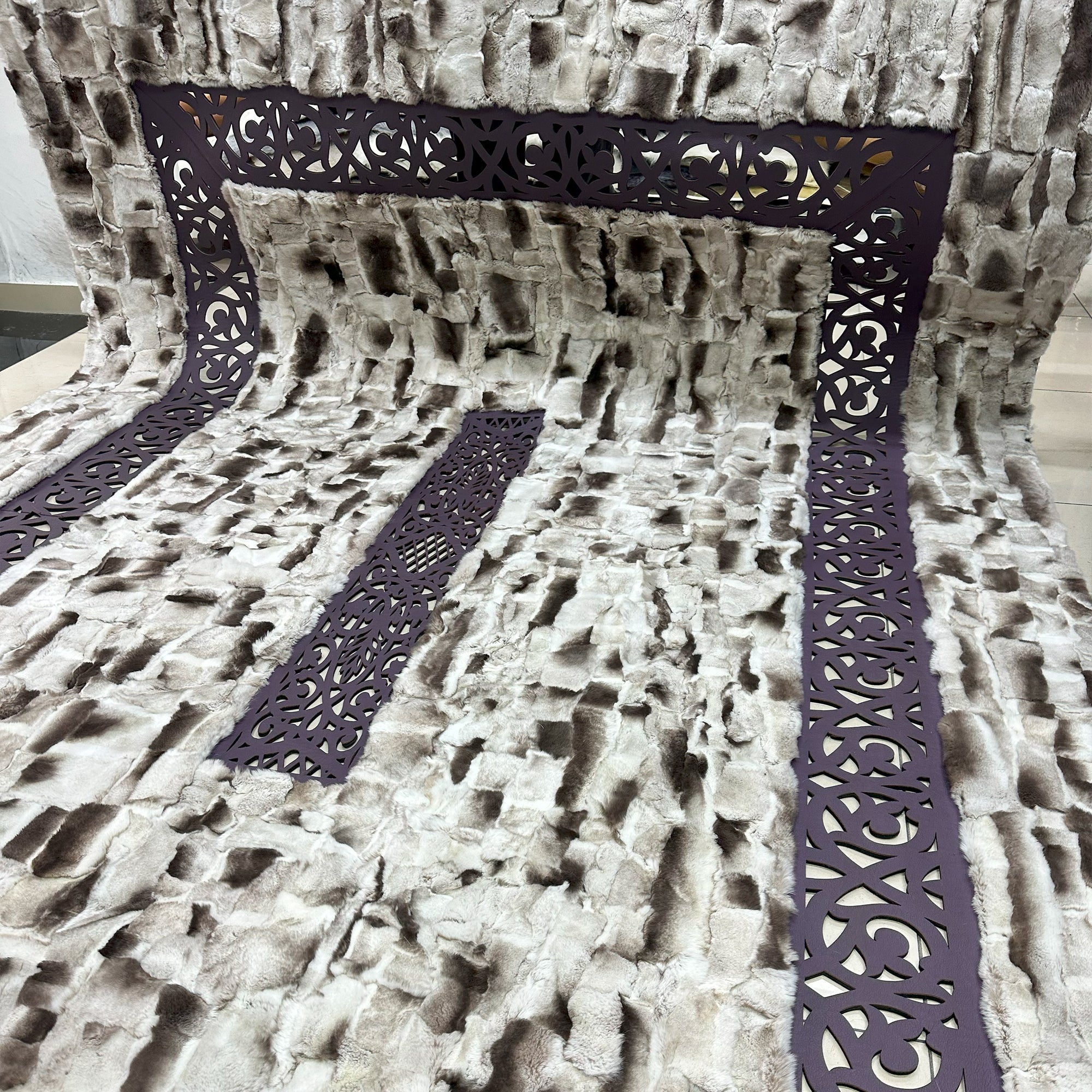 Toskana Patchwork Halı, Lazer Kesimli