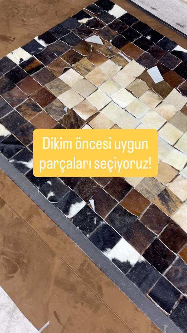Deco Marié – Cowhide Patchwork Halı